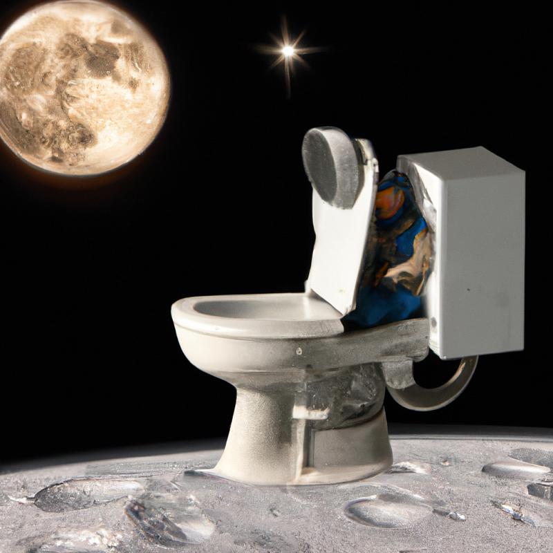 Vesmírný záchod: Astronauti objevili novou formu záchodu, který funguje na gravitaci Měsíce. - foto 1